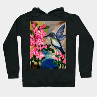 hummingbird feeding on some nectar Hoodie